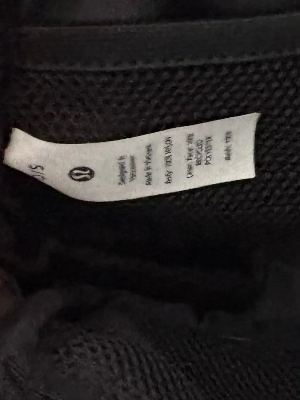 LULULEMON beltbag waist bag fanny pack black gold details